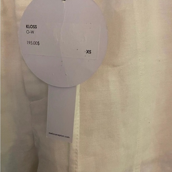 Melissa Nepton Linen Blend Pants - Picture 2 of 6